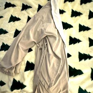 BOCA Terry Women’s Robe - Tan/white🤩